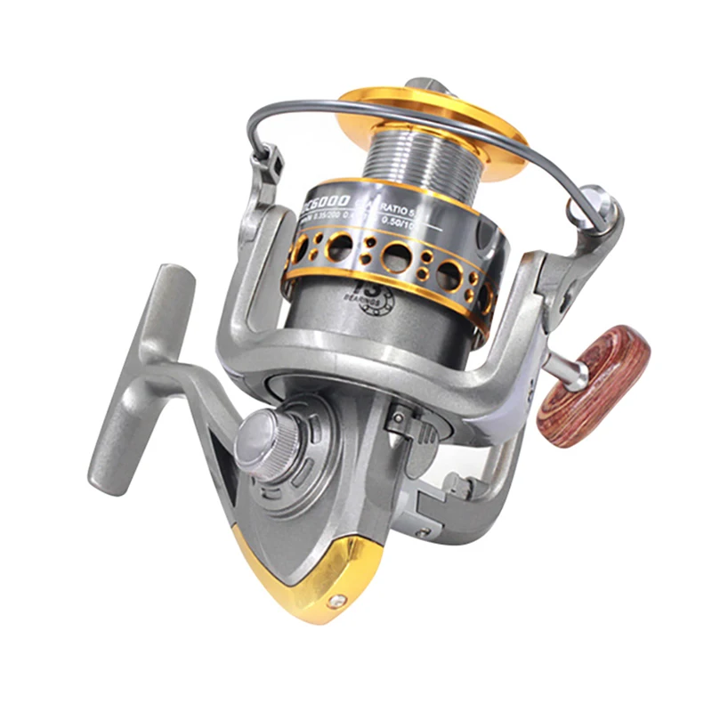 

Metal Bearing 13BB Speed Ratio 5.2:1 Saltwater Fishing Reels Carp Spinning Reel Fishing Wheel 1000-7000 Series Molinete De Pesca