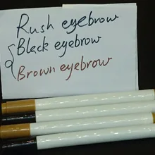 5 pcFine бровей Временная Тонирующая ручка, временная Самостоятельная татуировка бровей водостойкий маркер, тонированные татуировки убить коричневый/черный