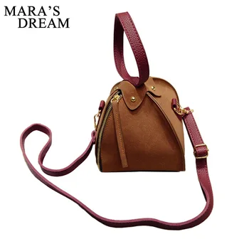

Mara's Dream 2019 Small Purse Fringe Bag Ladies Wallet Women's Clutches Casual Triangle Scrub Solid Mini Leather Shoulder Bag