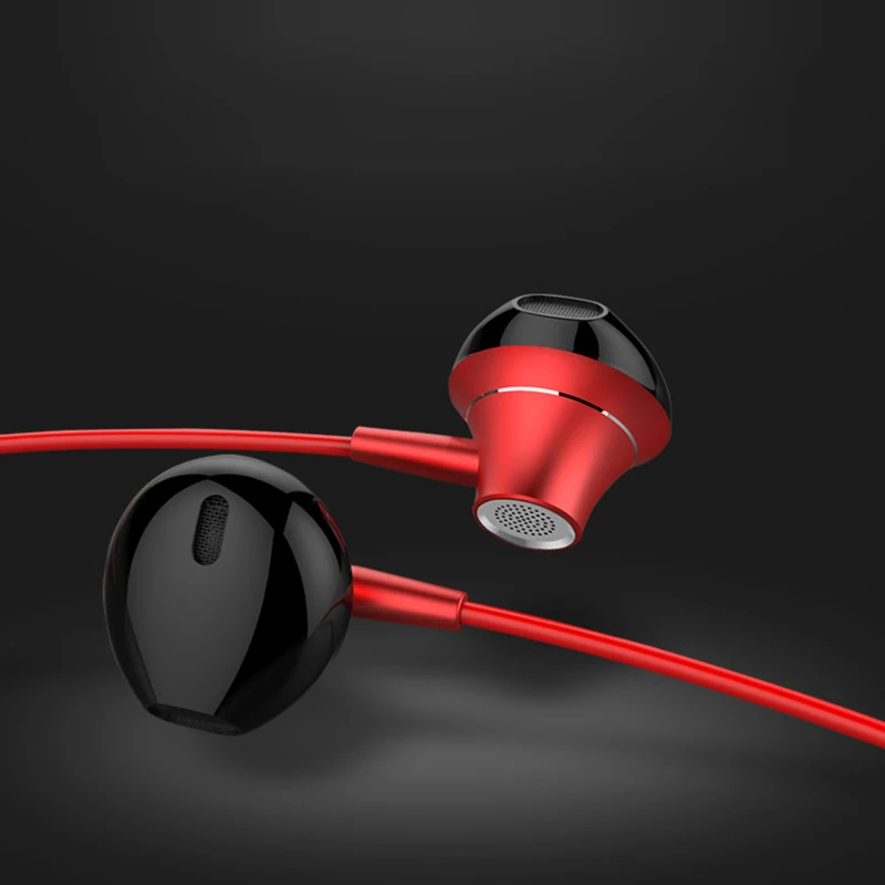 Hybrid Pro HD In Ear Наушники плетеные Проводные 4D тяжелые басы металлические