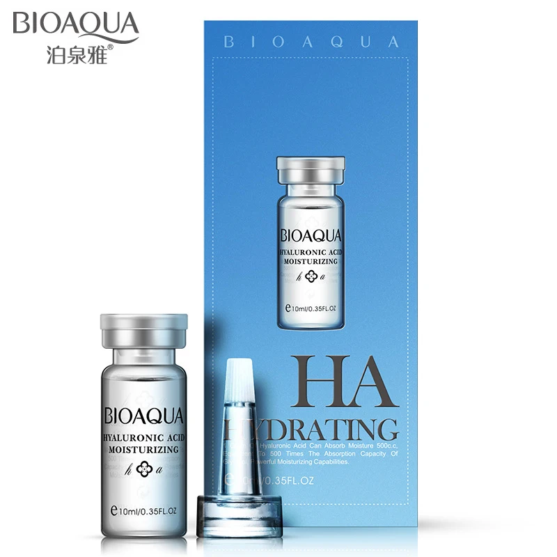 

BIOAQUA HA Hyaluronic Acid Anti-Aging Serum Anti-Wrinkle Lift Firming Reduce Fine Lines Whitening Essence Cream HA Moisturizer