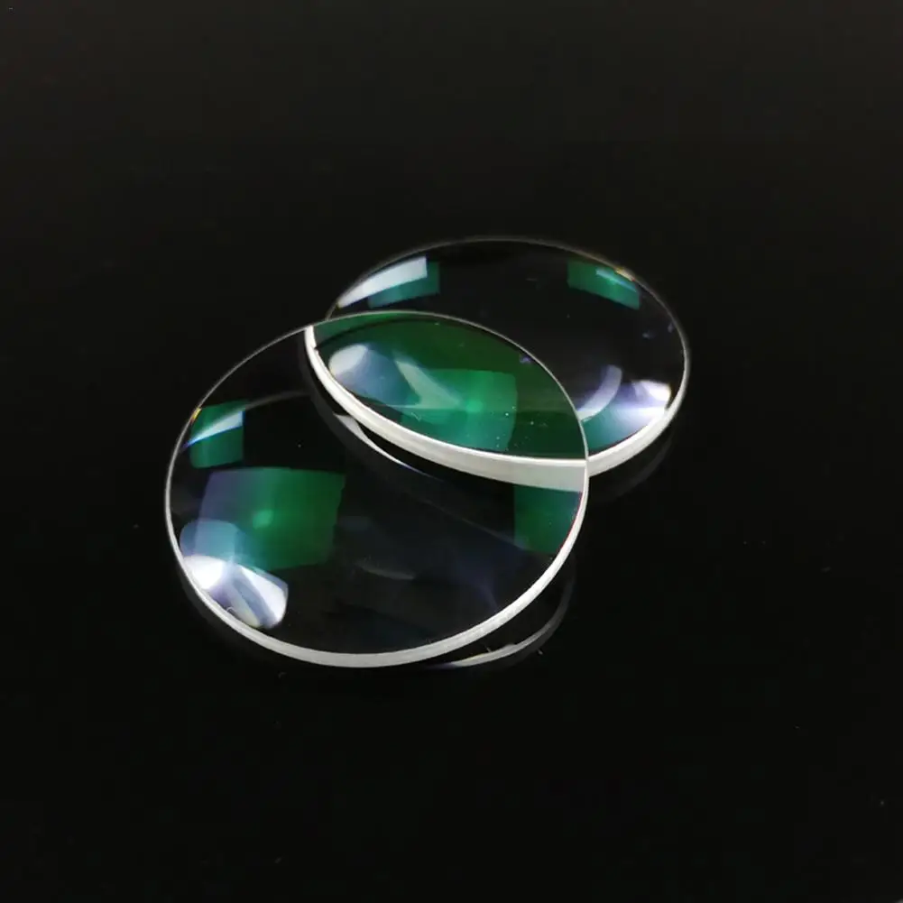 circle Instrument Triple Prism 42mm Diameter 65mm Focal Length Optical Test Convex Lens Optical Instrument Triple Prism