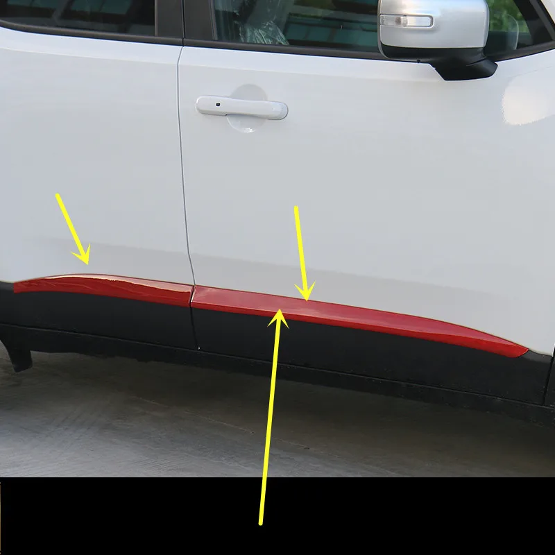

Doors Exterior Decorated Mouldings For Jeep Renegade Grand Cherokee ACA151
