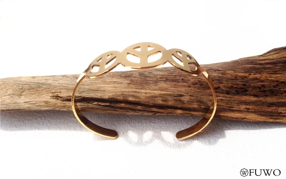 Peace Sign Bangle 9