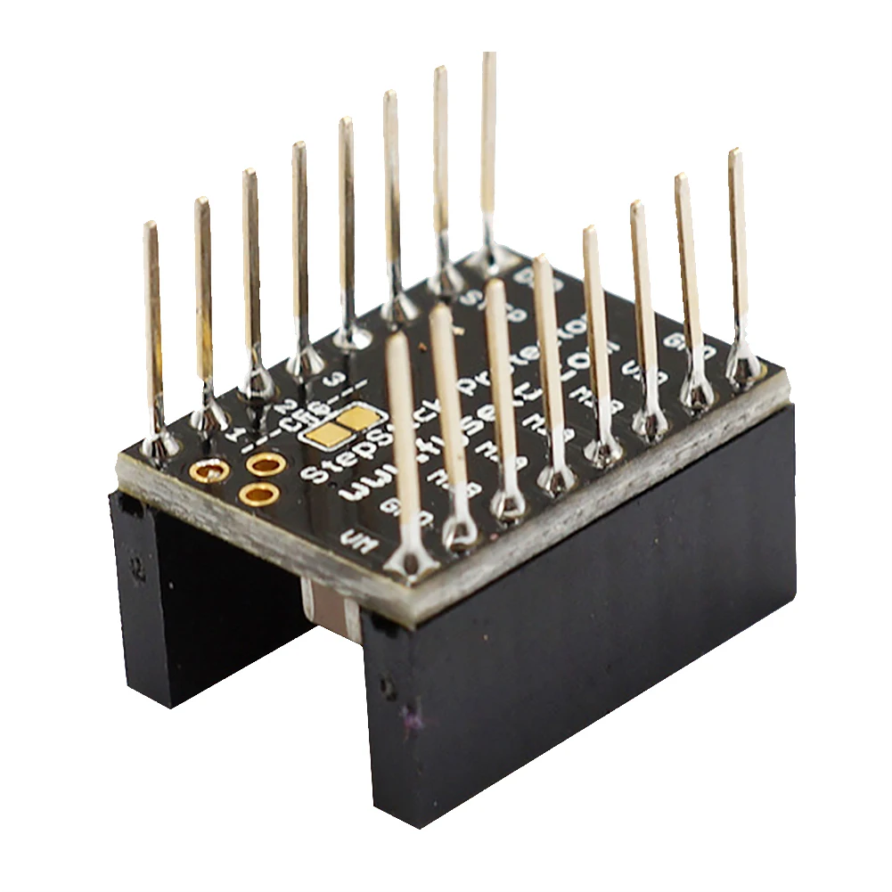 موتور نموذج مشغل 3D طابعات Stepstick سلاسة StepStick كتم وحدة طابعة السائر كتم فلتر ل TMC2100 A4988 Drv8825