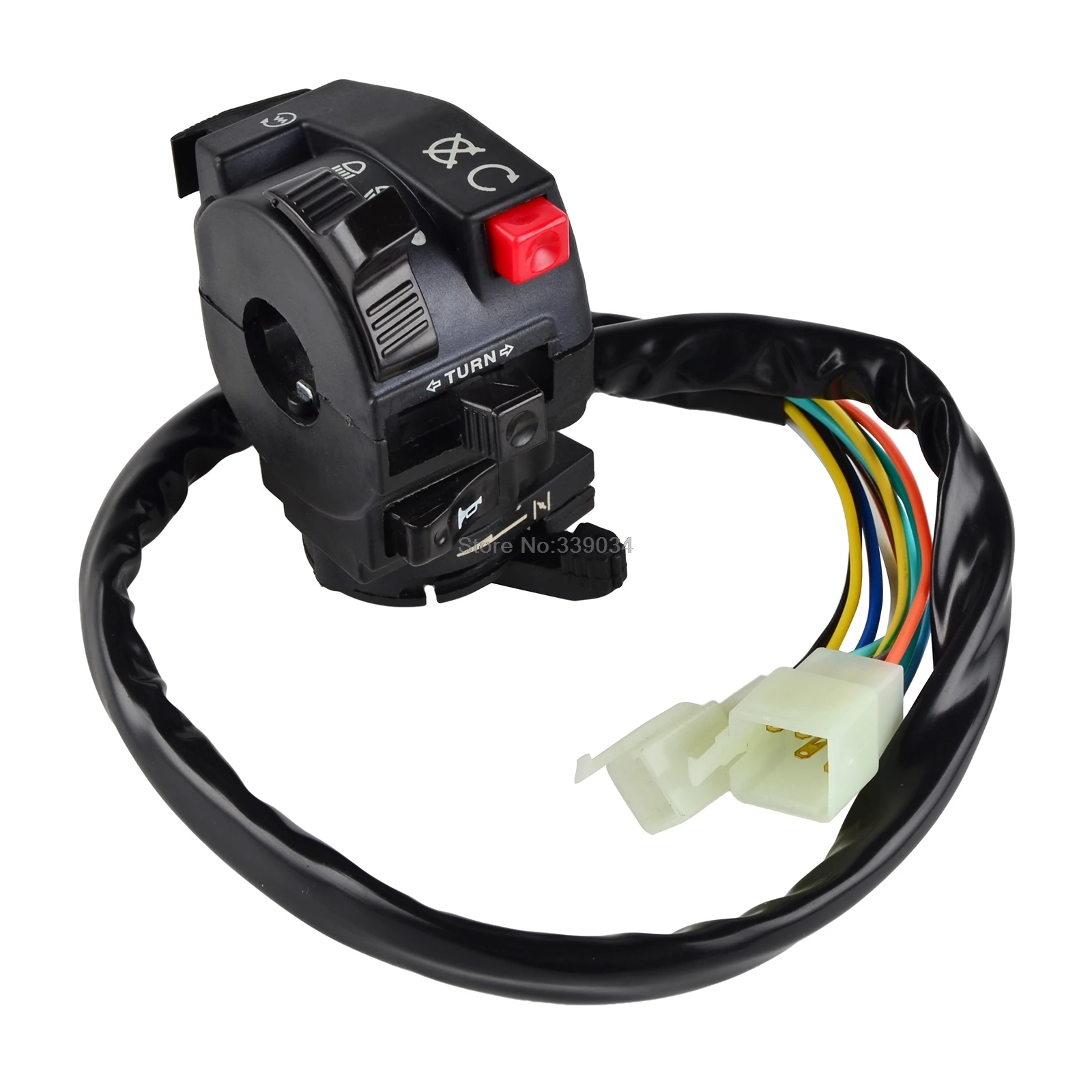 For Electric 5 Function ATV Quad 4 Wheeler Left Switch Assembly with