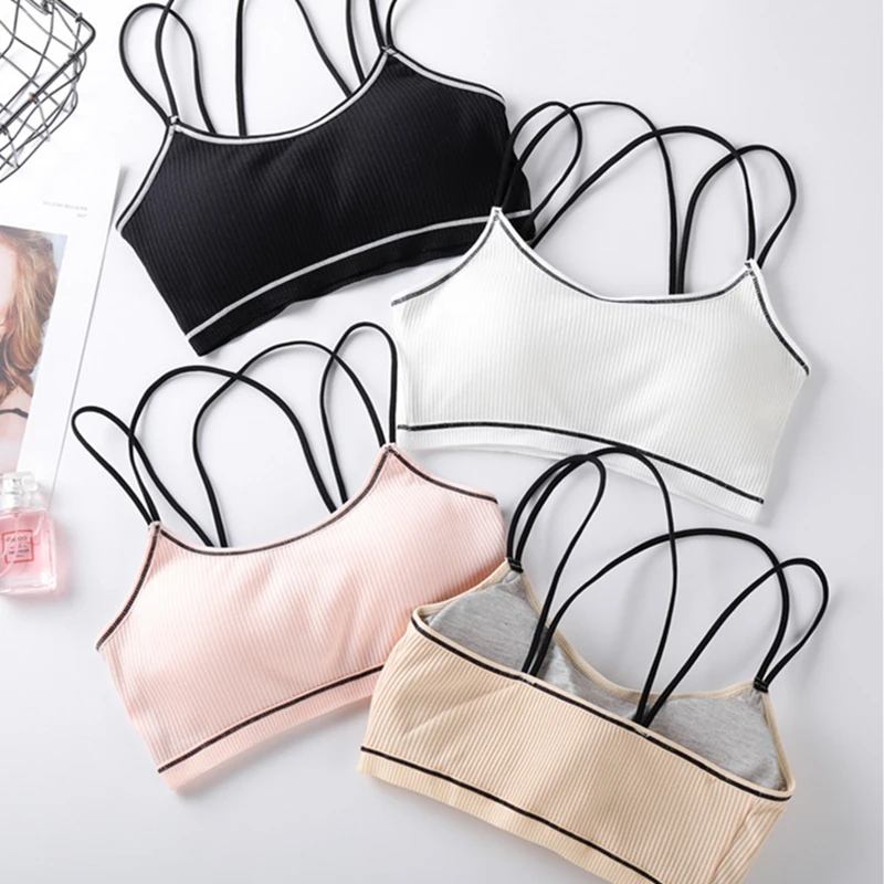 

Sports Bra Fitness Women Push Up Top Solid Sling Yoga Brassiere Sport Top Bra Gym Workout Sport Bra Bralette Sujetador Deportivo