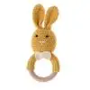 Детский кролик грызунок в форме уха деревянный Прорезыватель кольцо новорожденный сенсорная игрушка подарок для душа - Цвет: LIKE PIC