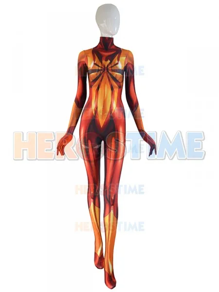 

3D Printed MJ Iron Spider Costume Mary Jane Spider Girl Cosplay Suit Zentai Spider-woman Lycra Halloween Spiderman Bodysuit