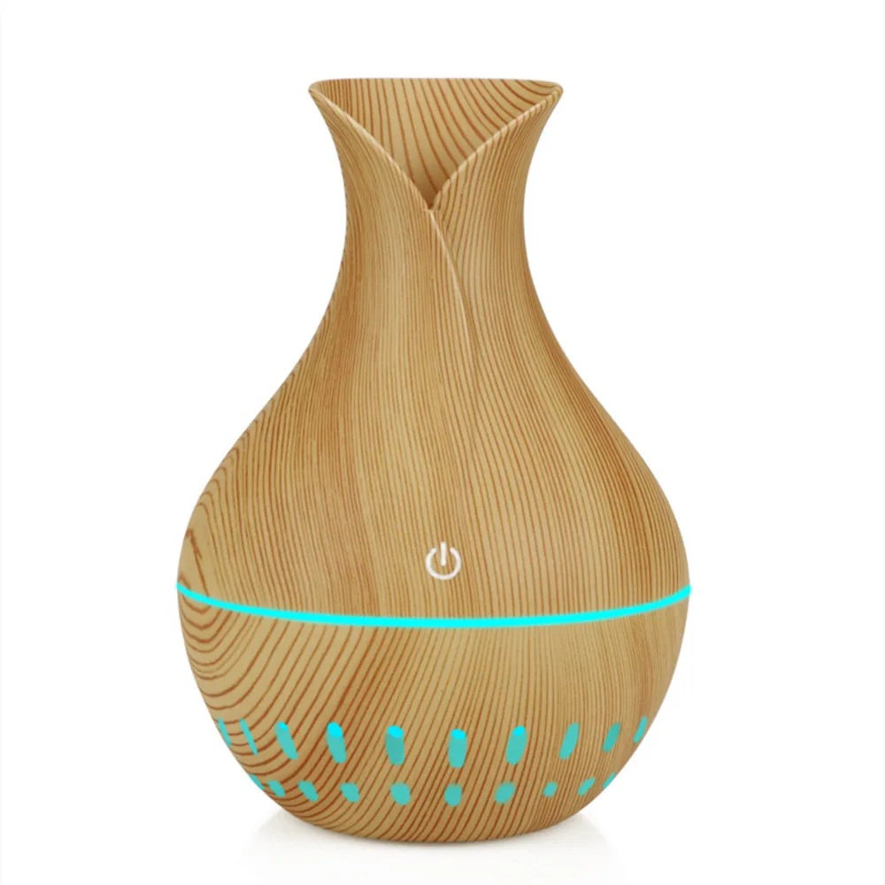 

usb air humidifier 130ml Aroma Essential Oil diffuser 7 Color Changing LED lights mini Aromatherapy machine home office