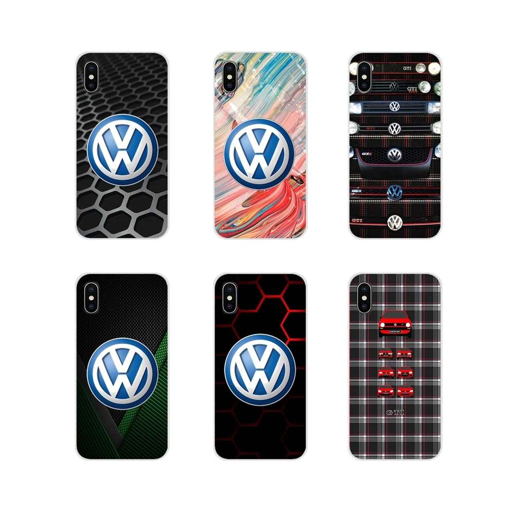 

For Xiaomi Redmi Note 6A MI8 Pro S2 A2 Lite Se MIx 1 Max 2 3 For Oneplus 3 6T TPU Transparent Cases Cover car Volkswagen vw logo