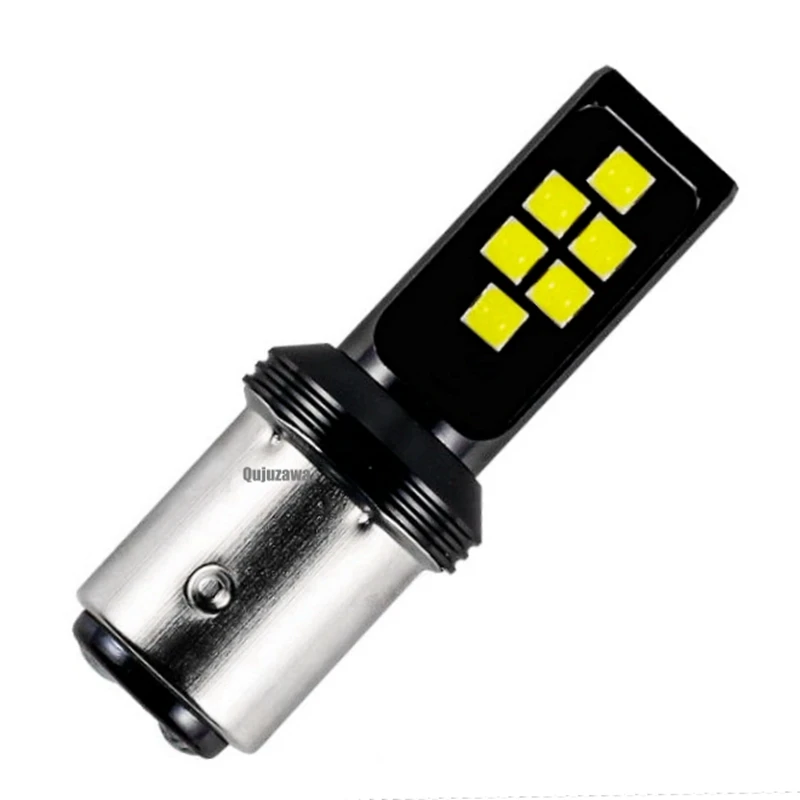 2 шт. 1157 BAY15D P21/5 W 3535 чип светодиодный автомобильный тормозной светильник, задний фонарь, Авто поворотные сигнальные лампы, дневные ходовые огни, белый, красный, желтый