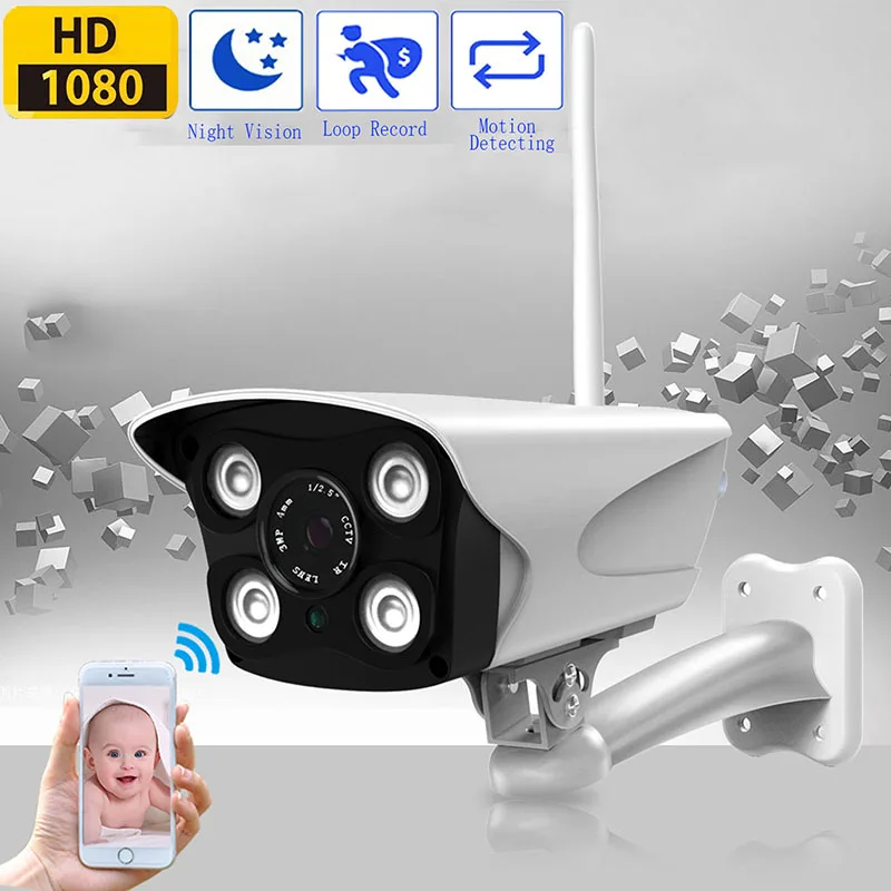 

Oloey Home Security IP Camera Wi-Fi 1080P 720P Wireless Network Camera CCTV Camera Surveillance P2P Night Vision Baby Monitor