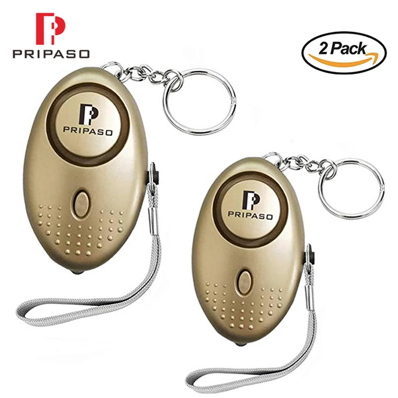 

Personal Safety Loud Keychain Alarm Self Defense 130Db Emergency Protect Alarm LED Flashlight For Girl Women Kids Security Alarm