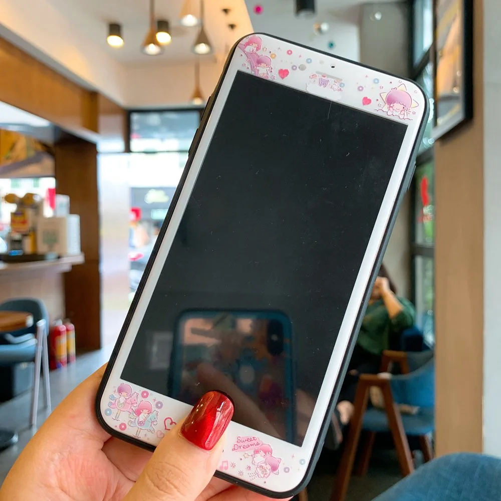 KISSCASE Girly Gemini выдолбленные Чехлы для iPhone 7 8 Plus X XS MAX XR с передней пленкой 5 5S SE 6S 6plus |
