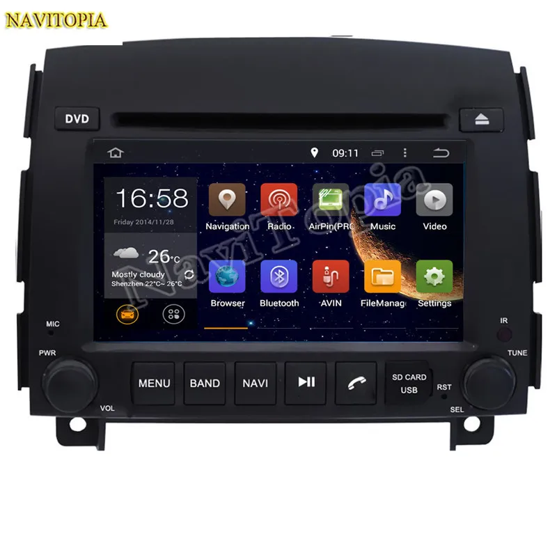 

Ectwodvd Octa Core/Quad Core 4G/2G Android 8.0/7.1 Car Multimedia DVD Player for Hyundai Sonata NF Yu Xiang 2006 2007 2008-