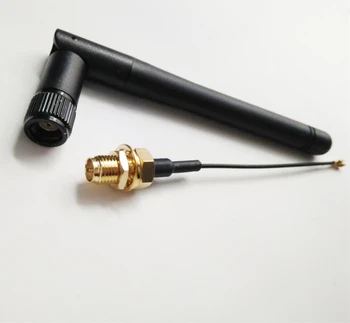

2.4G antenna folded Bluetooth wifi module ZigBee antenna SMA to IPEX feeder line 2.4GHz Antenna for IEEE802.11n WLAN System