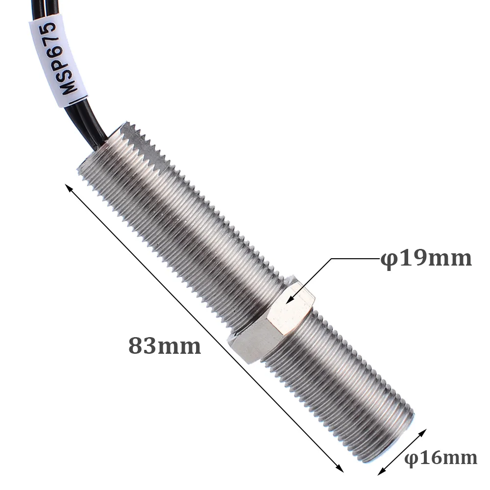 MSP675 магнитный датчик MPU генератор Скорость Сенсор вращения Скорость Сенсор об/мин для генератора-12006042