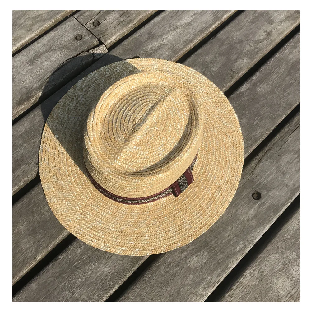 Summer Women Men Pork Pie Hat Sun Hat 