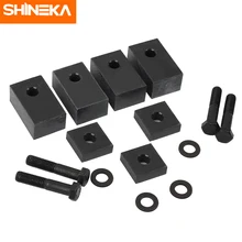 SHINEKA asiento trasero reclinable Kit para Jeep Wrangler JK JL4 puerta 2007-2018 delin pernos de montaje arandelas juego SUV asiento trasero piezas de repuesto