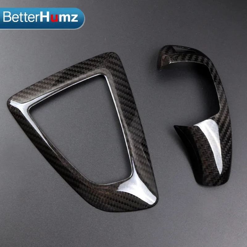 Для BMW F20 F30 F31 F34 5 серия карбоновое волокно сменная панель переключения передач