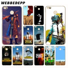 Webbedepp pubg чехол для Xiaomi Redmi S2 6 5 5A 4X 4A 4 3 3 S Pro Примечание 5A 5 4 4X Прайм Cover