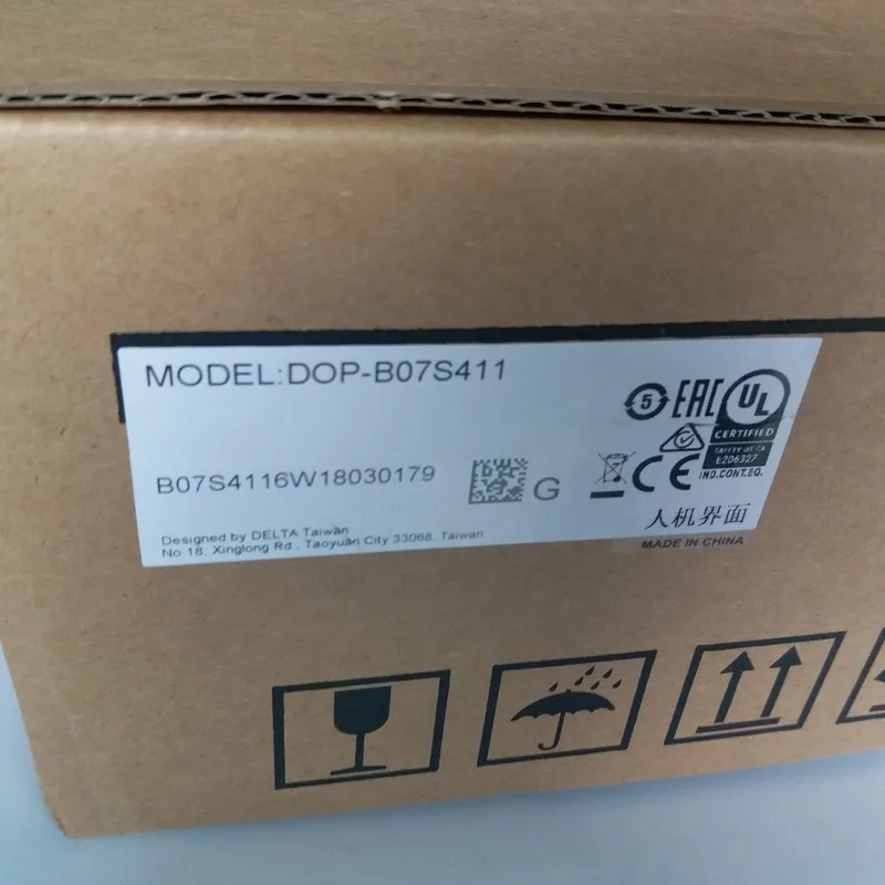 7 &quotDelta DOP B07S411 сенсорный экран панель TFT дюймов HMI Новый в коробке|Контроллер с ЧПУ|