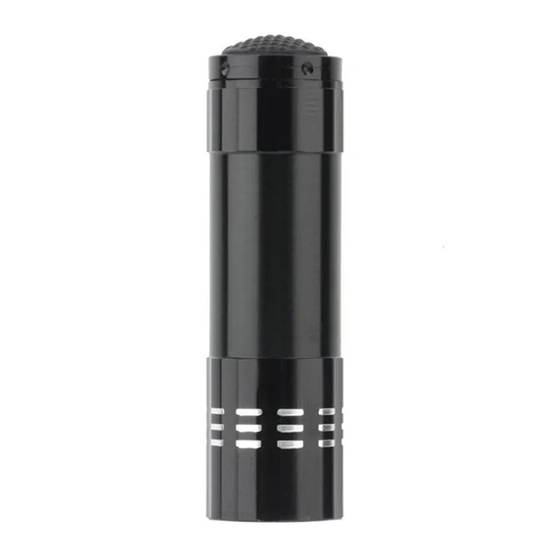 Ultraviolet-9-LED-Flashlight-Black-Purple-light-Torch-Light-Lamp-Black-AAA-Mini-Protable-Aluminum-UV (2) - 副本