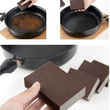 

1 Pc Dish Washing Sponge Multi-function Emery Sand Carborundum Brush for Kitchen Washing Cleaning House Cleaner Tools Supplies