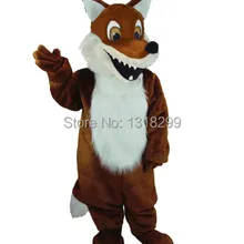 Талисман красный костюм лисы-маскота нарядное платье на заказ маскарадный костюм Карнавальные наборы костюмов