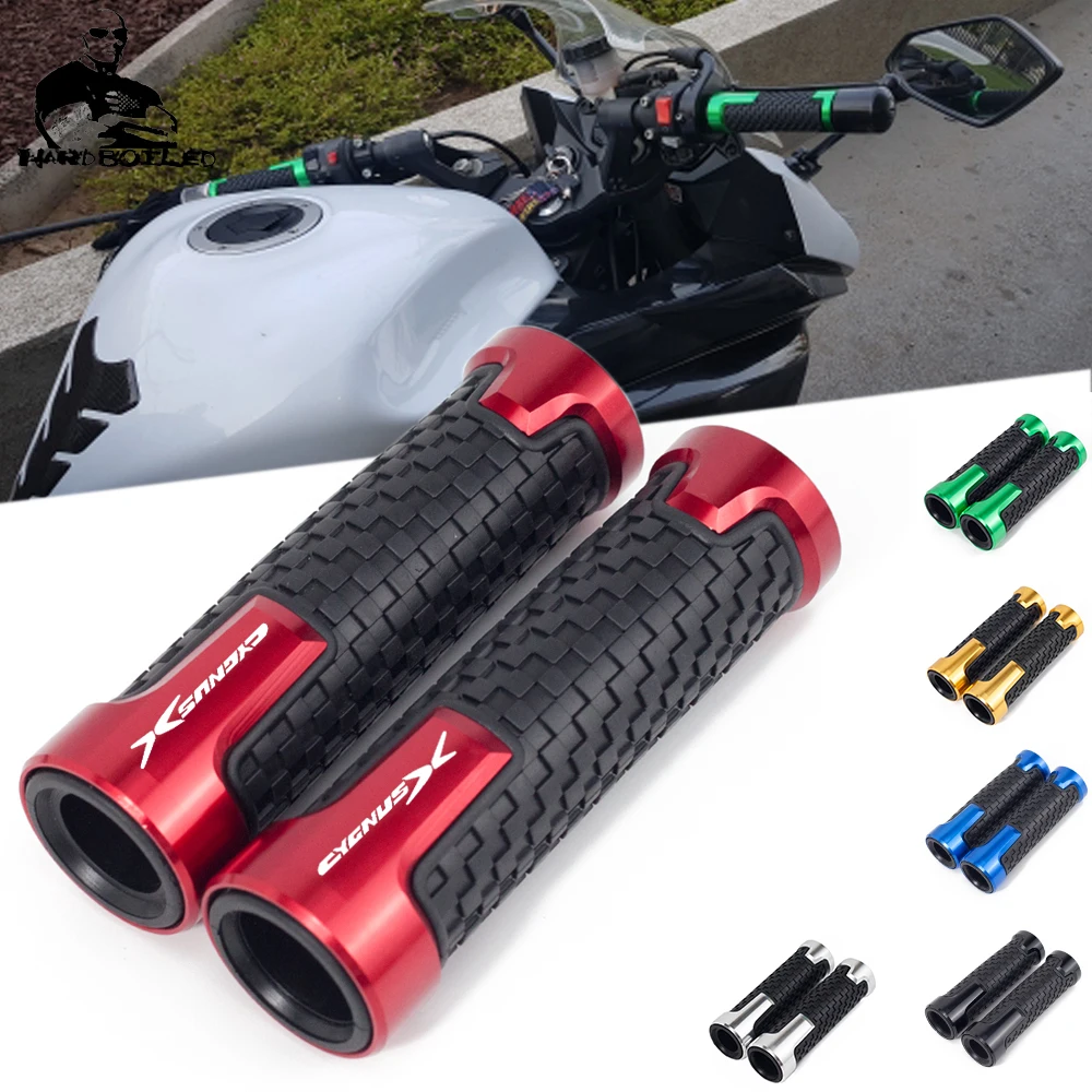 Мотоциклетные ручки 7/8 дюйма 22 мм CNC алюминиевая резиновая гелевая ручка для YAMAHA