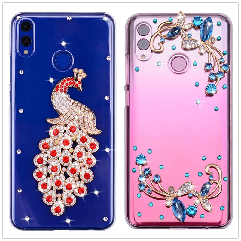 Чехол с 3D кристаллами для Xiaomi Redmi note 7 7s 6 K20 PRO 7a GO MI 9 SE 8 LITE POCOPHONE F1 A1 A2 Lite блестящие