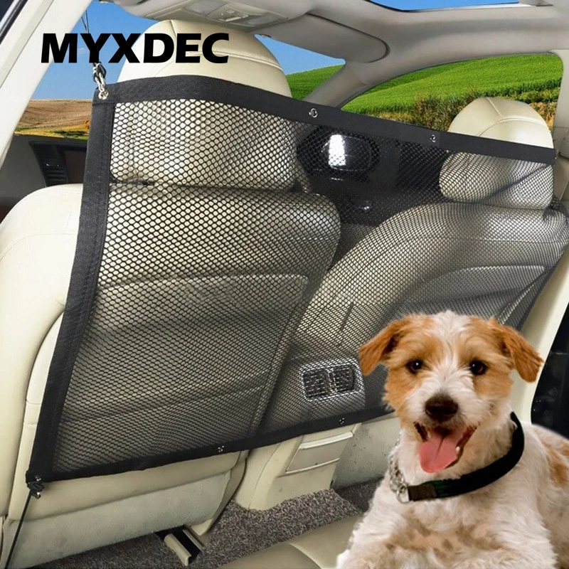 

High quality Car Anti-collision Mesh Pet Dog Cat Auto Fence Barrier Network Safety Isolation Bar Child Dog Buffer Device