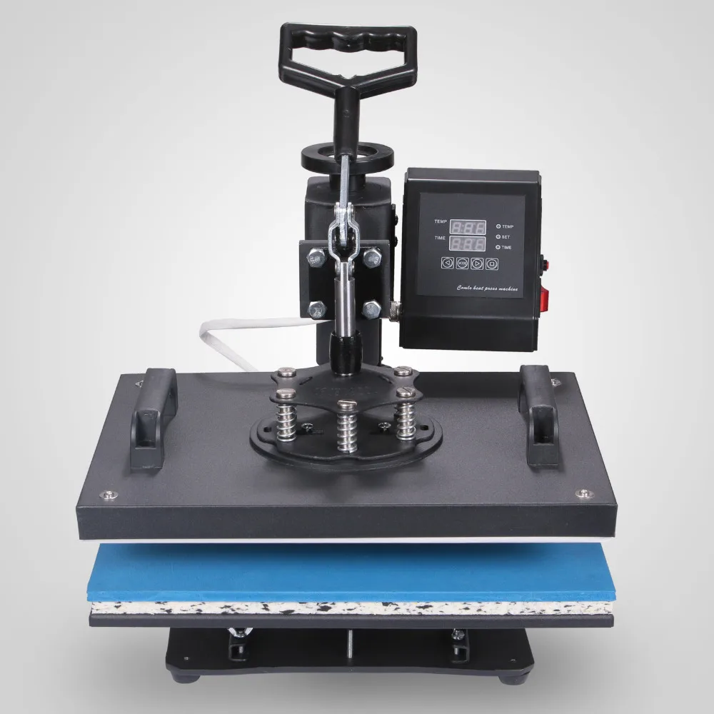 Semi automatic 5 In 1 Digital heat press machine for Printing On T