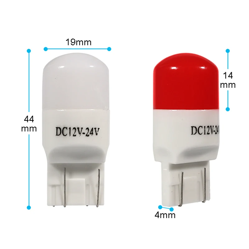 1 шт. 1156 Ba15s 1157 Bay15d T20 7440 7443 W21W P21W светодиодный светильник для автомобиля керамика