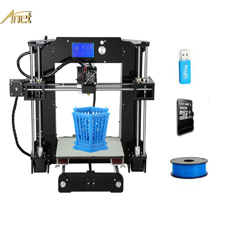 

Best Sell Anet Industrial 3D Printer A8/A6 DIY 3D Printer Kit Self Assembly Desktop High Accuracy Nozzle Extrude Home 3D Printer