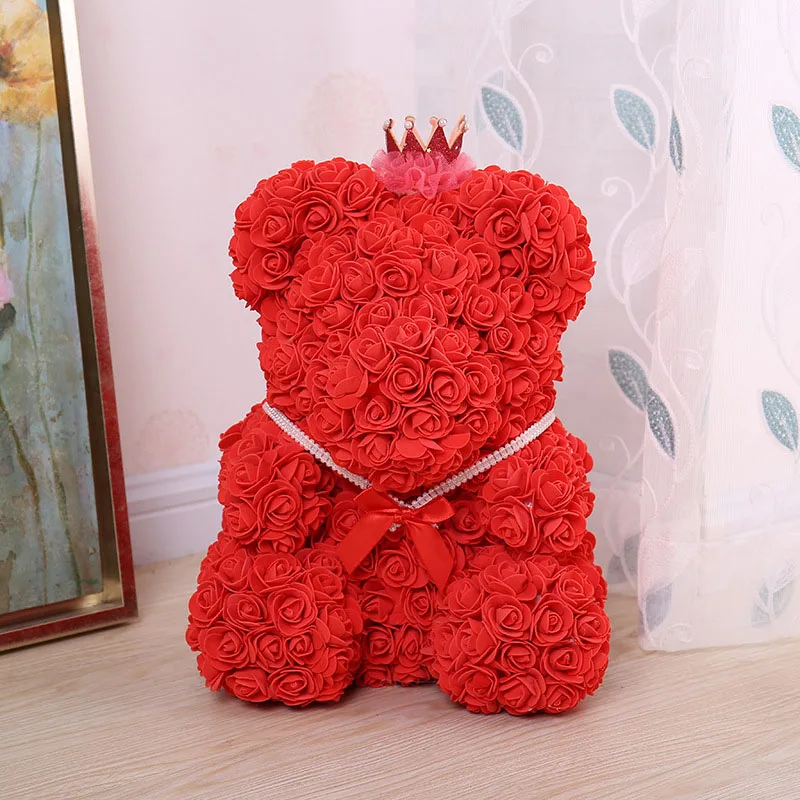 bear rose artificial flower (32)
