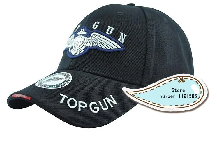 Спортивная Кепка Top Gun Черная кепка для езды на горном велосипеде путешествий и