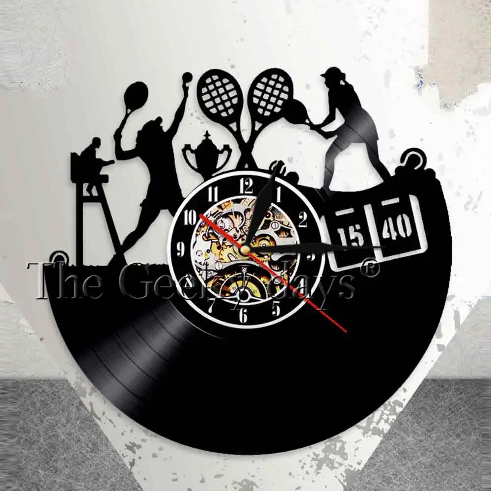 Vintage Unique Modern Art Gift ideas for teens Deer Antler Vinyl Record Wall Clock Get unique home room wall decor men and women