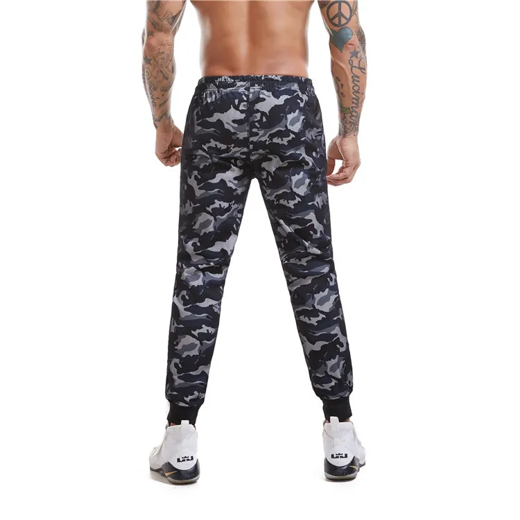 2018 New High Quality Jogger Camouflage Gyms Pants Men Fitness Bodybuilding Gyms Pants Runners Clothing Sweatpants 4