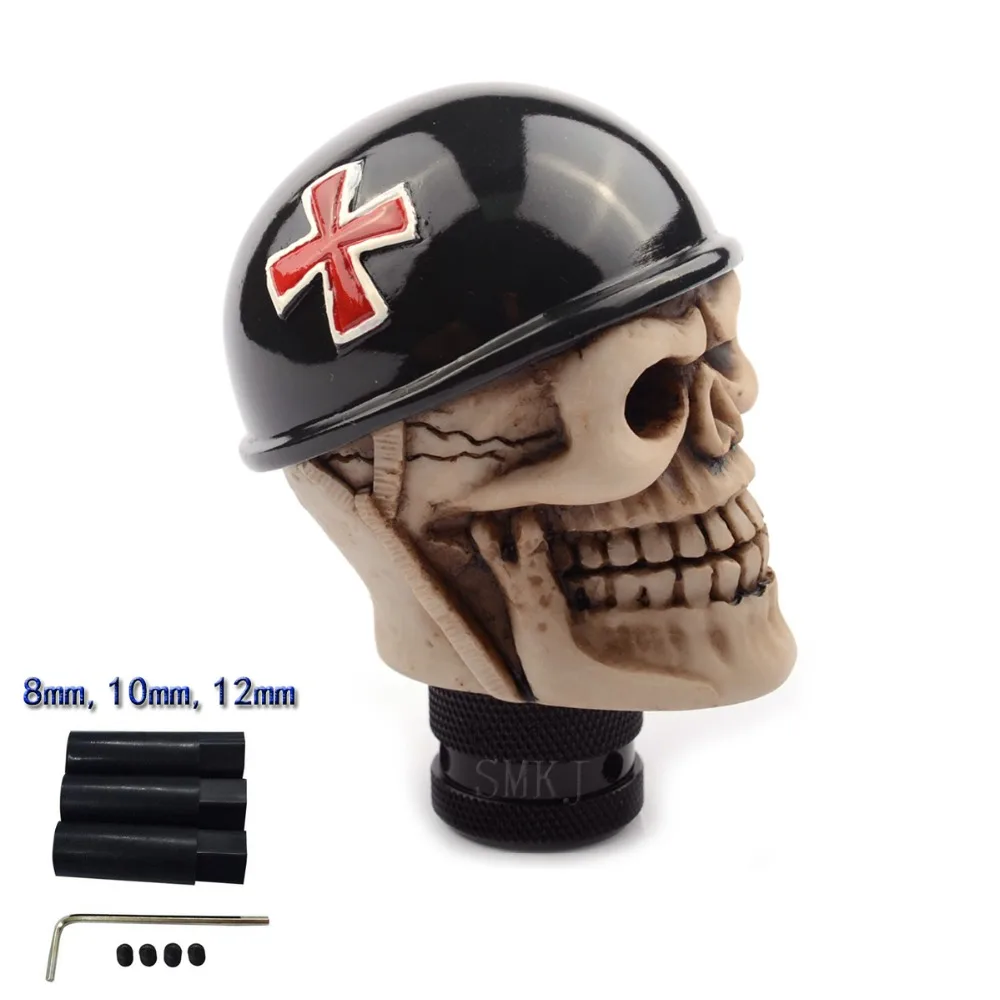 Negro pirata cráneo automática Manual De cambio De engranaje De perillas estilo De coche Kia Manual para Nissan Palanca Universal Palanca De Cambios Negro pirata cráneo automática Manual De cambio De engranaje De perillas estilo De coche Kia Manual para Nissan Palanca Universal Palanca De Cambios