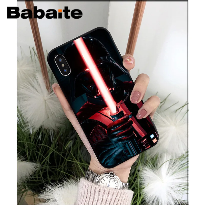Babaite Звездные Войны Логотип Штурмовик высокого качества Телефон чехол для iPhone 7 8 X XS MAX 6 6s 7 plus 8 Plus 5 5S SE XR - Цвет: A7