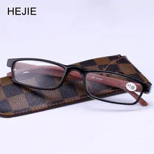 Классический мужской ацетат полный обод высокое прозрачные линзы Очки для чтения для женщин диоптрий 1.0-4.0 y1094