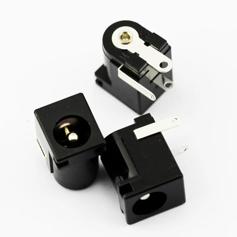 Free shipping quality DC-005 power head (Nai Gaowen) patch 5.5*2.1mm female socket 20pc/lot