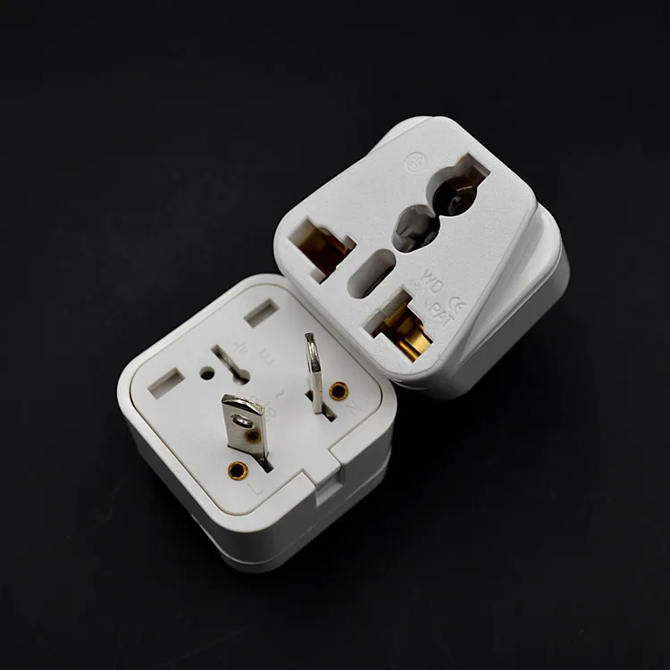10 pcs/lot Australia Travel Wall Power Adapter Adaptor 2 pin AU Converter US/UK/EU to Universal Plug New Zealand | Обустройство дома