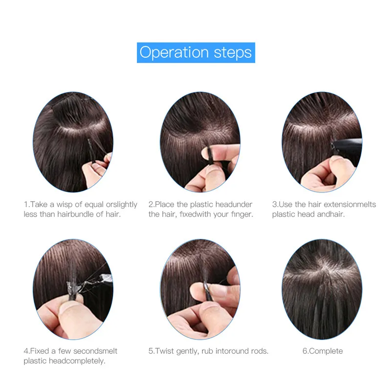 Professional Hair Extension Tool Hair Connector Melting Wand Fusion Heat Iron for Hair Extensions Baber Salon Styling Tools 38