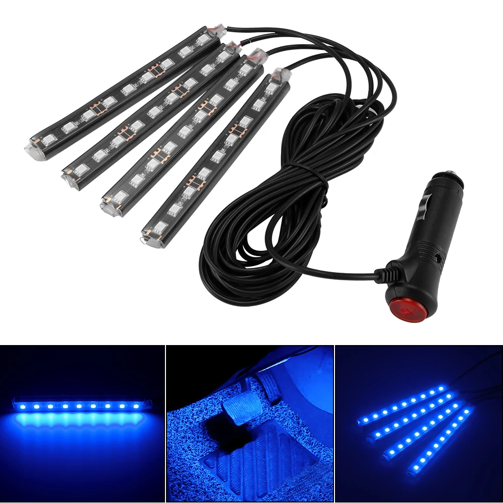Buy 36LED Car Interior Lights Car LED Atmosphere Strip Light with Power Switch