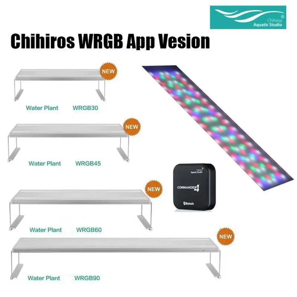 Chihiros WRGB серия полный спектр воды растения растут светодиодные фонари стиль ada
