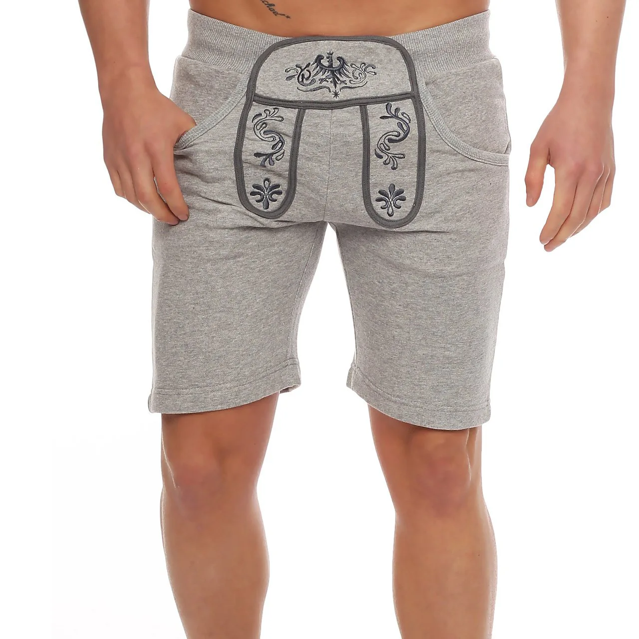 

MJARTORIA 2019 Fashion Men Shorts Summer Mens Elastic Waist Print Shorts Jogging Fitness Gym Breathable Casual Short Trousers