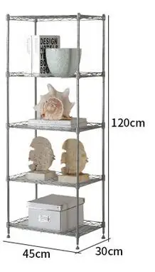 Shelf in the kitchen shelf. Vegetables. The balcony metal is received.